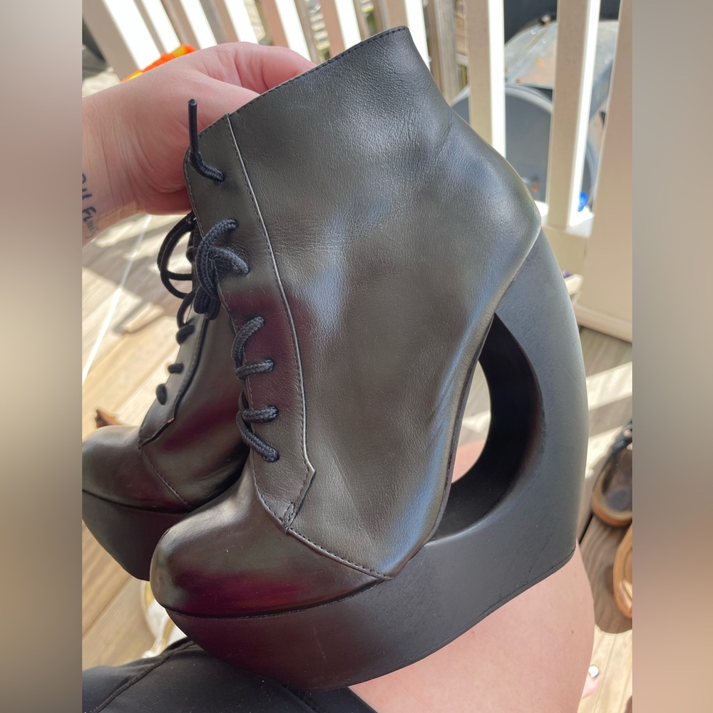 Jeffrey Campbell Roxie black bootie
